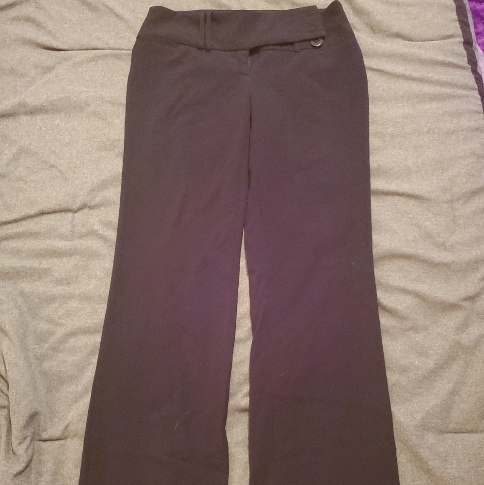 Dark gray dress pants